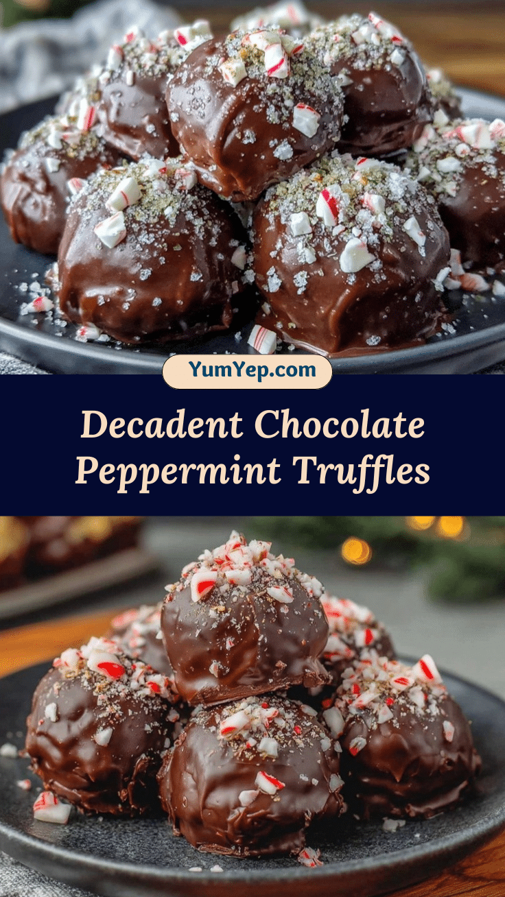 chocolate peppermint truffles recipe