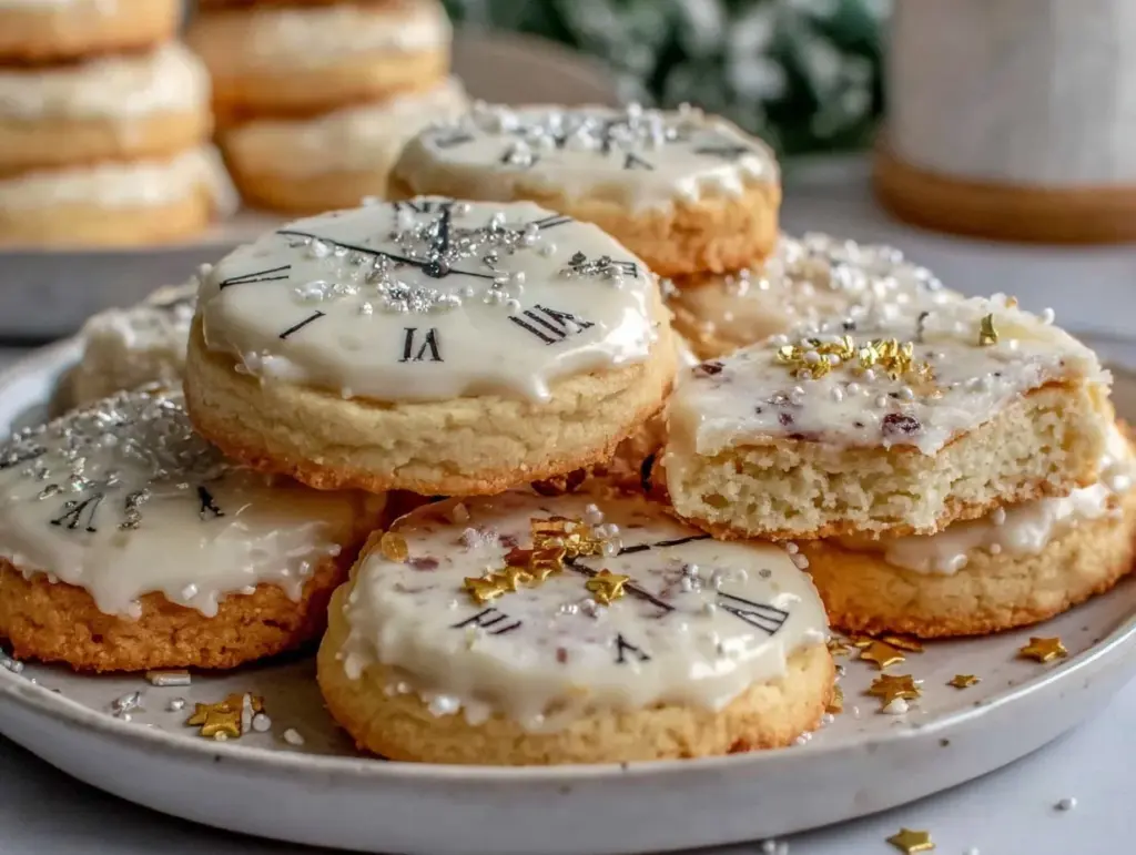 clock countdown cookies - featured image