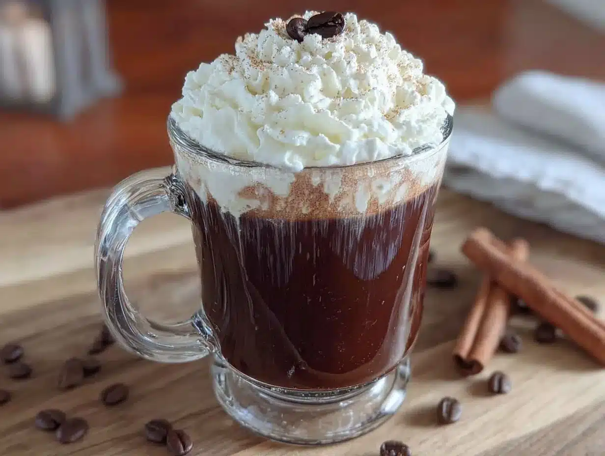 Cozy Irish Coffee preparation steps