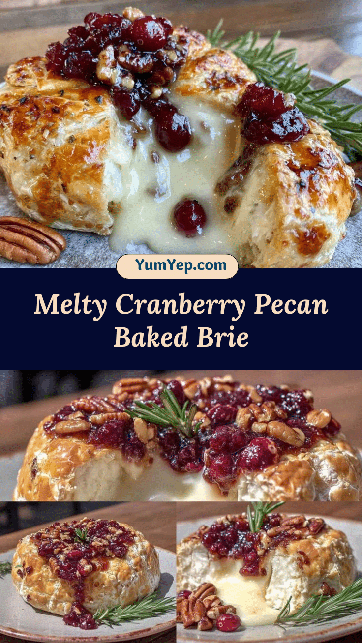 cranberry pecan baked brie recipe