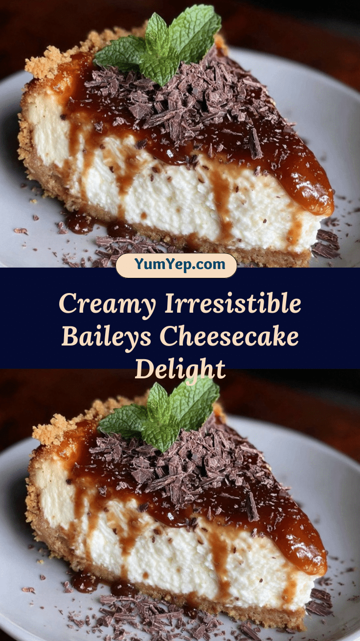 Creamy Baileys Cheesecake Delight recipe