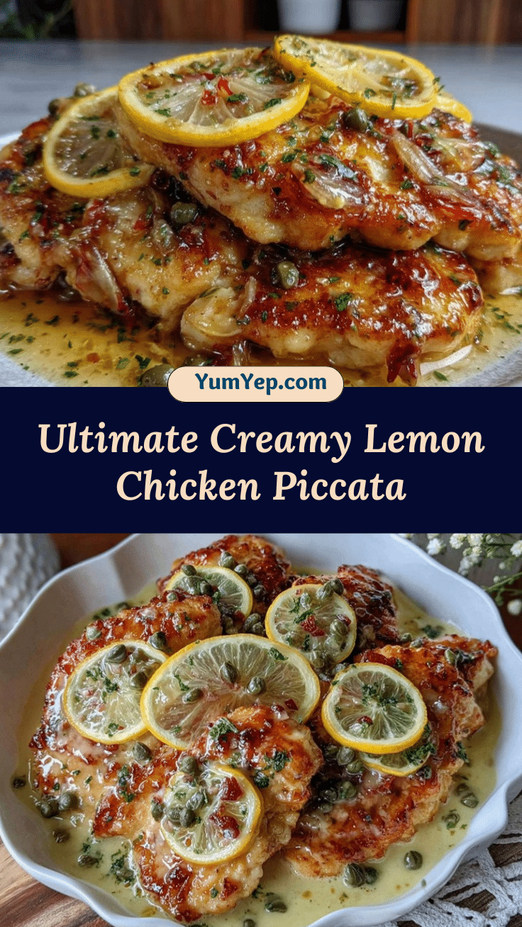 creamy lemon chicken piccata recipe