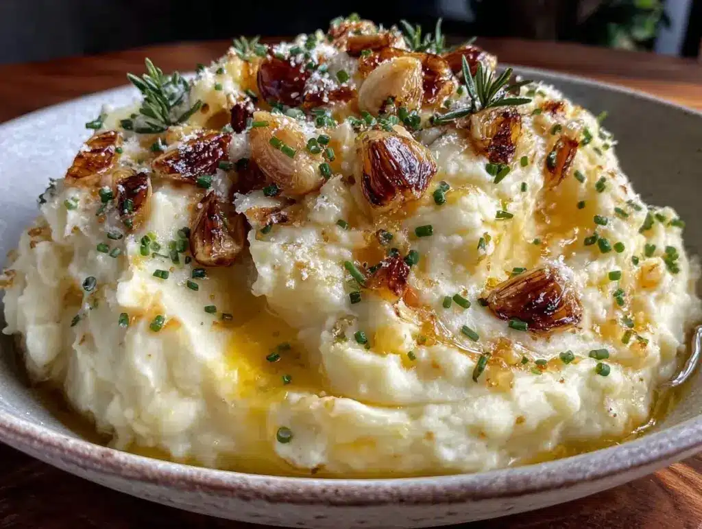 creamy mashed potatoes - featured image