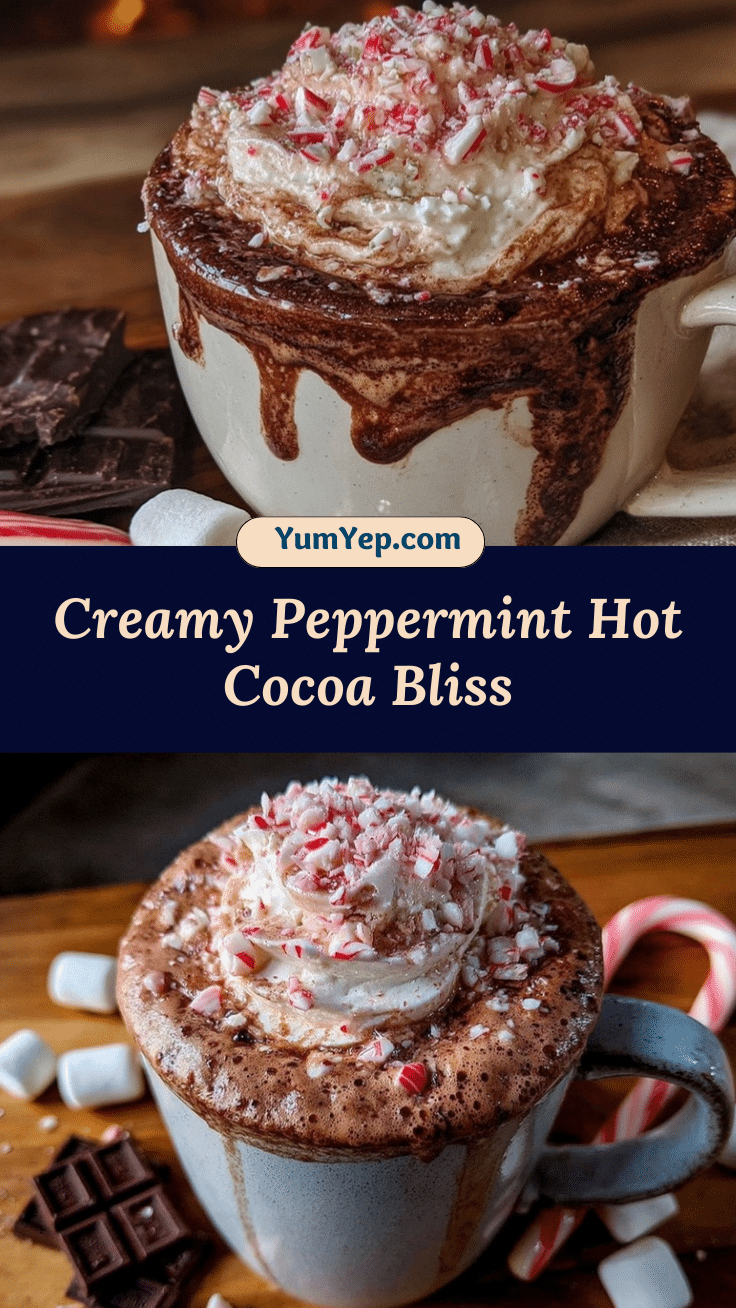 creamy peppermint hot cocoa bliss recipe