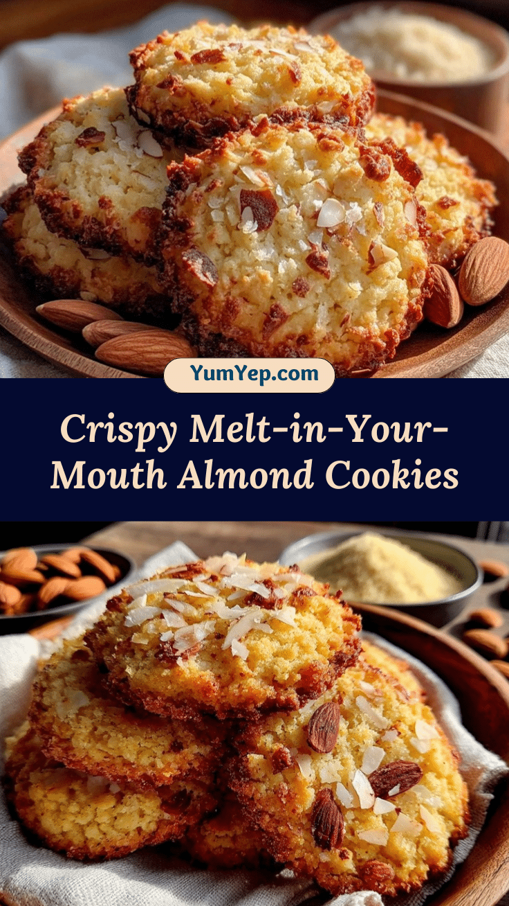 crispy almond cookies recipe