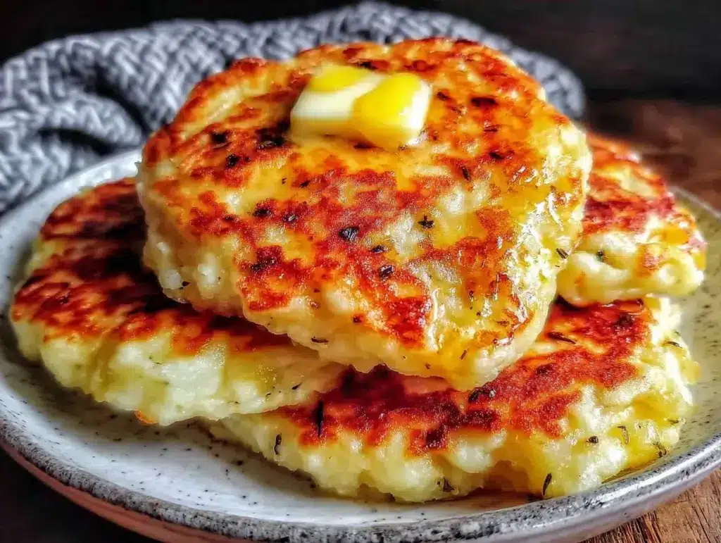 crispy boxty Irish potato pancakes - featured image