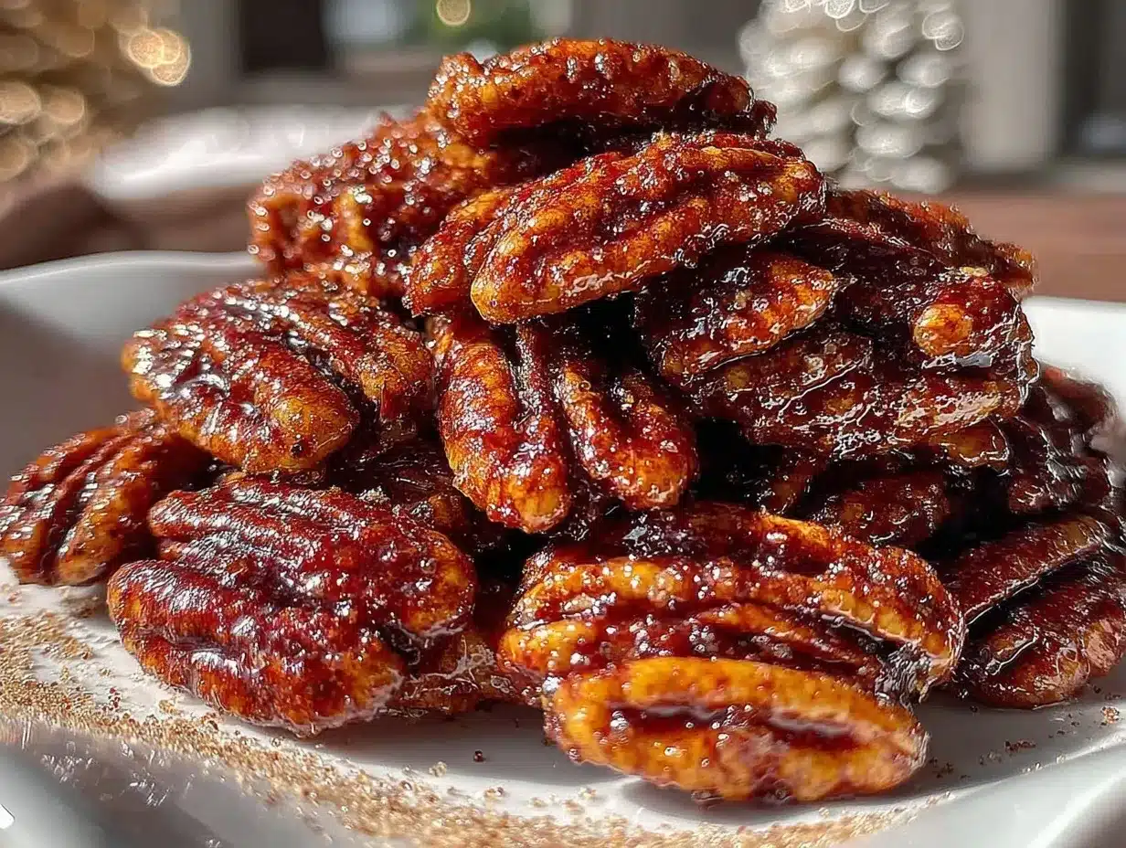 crispy candied pecans preparation steps