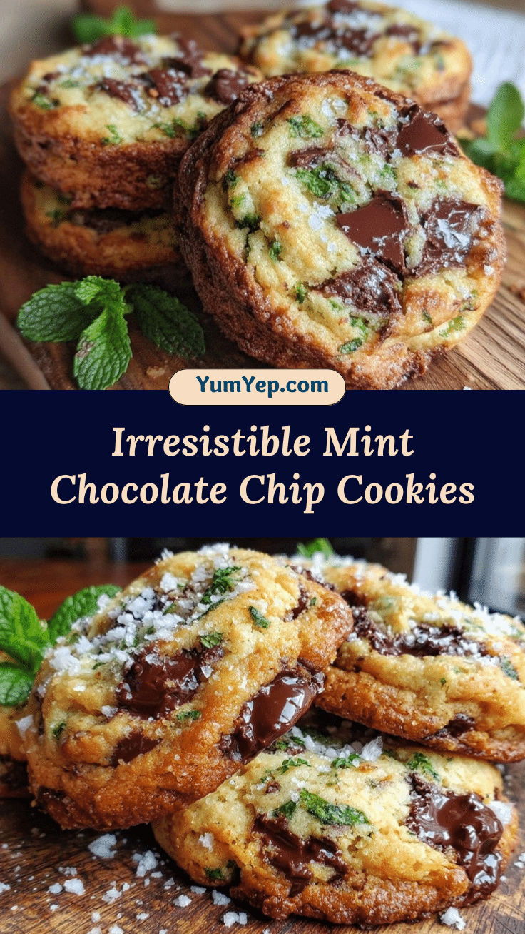 crispy mint chocolate chip cookies recipe