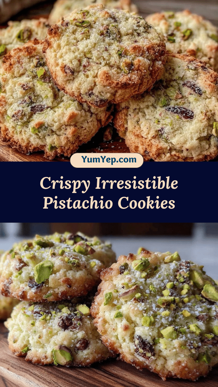 crispy pistachio cookies recipe