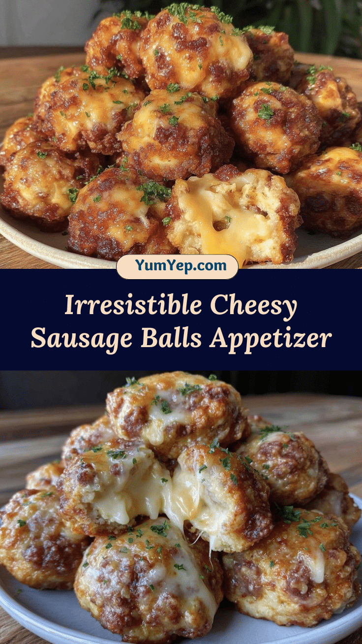 crispy sausage cheese balls recipe