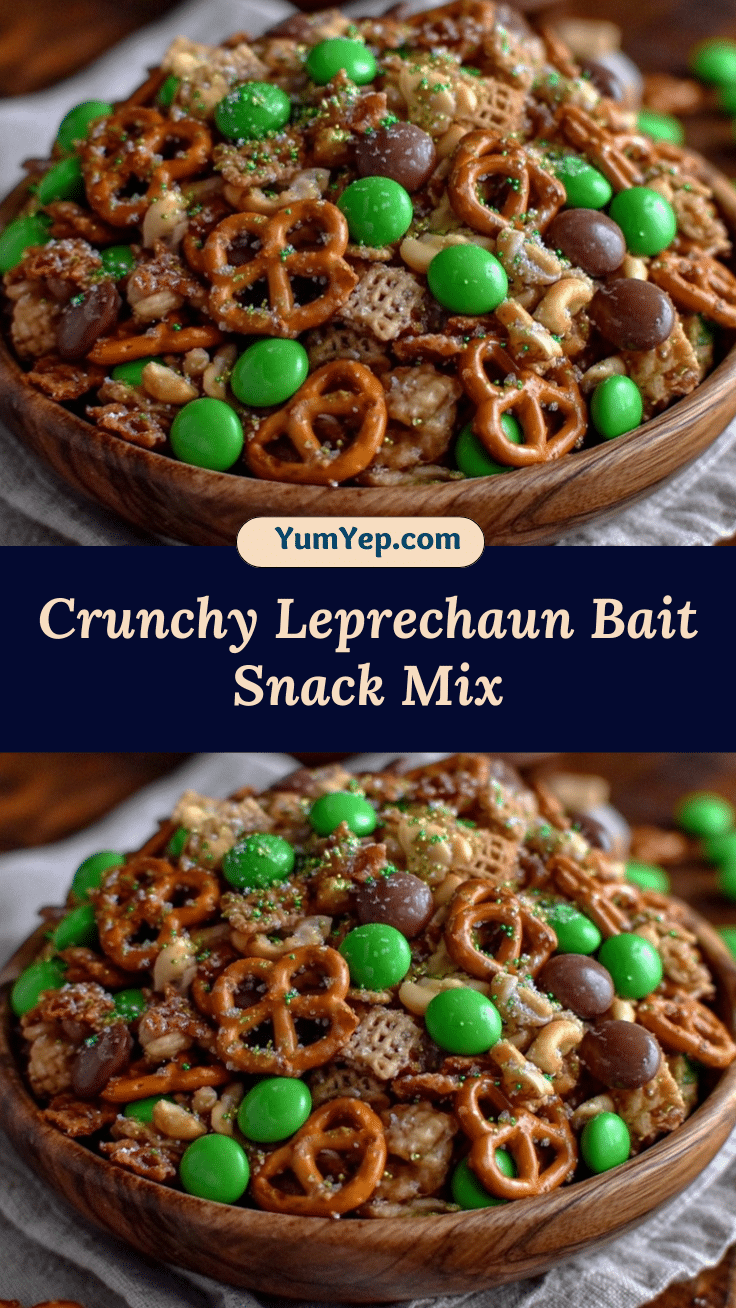 Crunchy Leprechaun Bait Snack Mix recipe