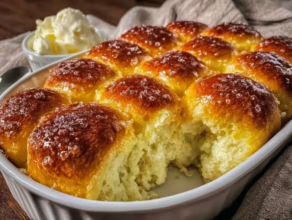 dinner rolls recipe - featured image