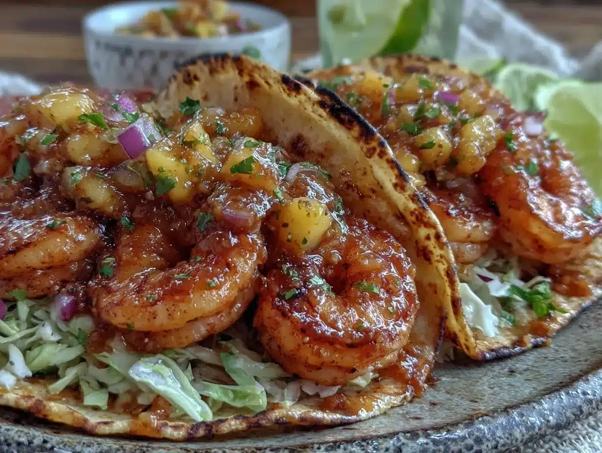 easy shrimp tacos preparation steps