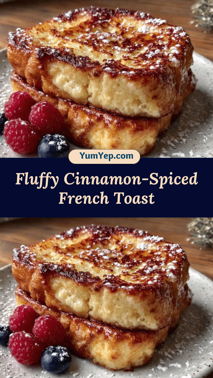 fluffy cinnamon-spiced french toast recipe