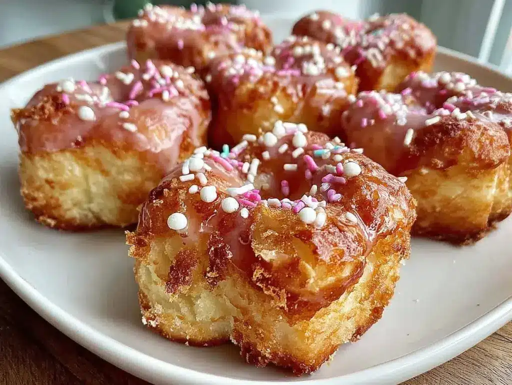 fluffy heart-shaped donuts - featured image