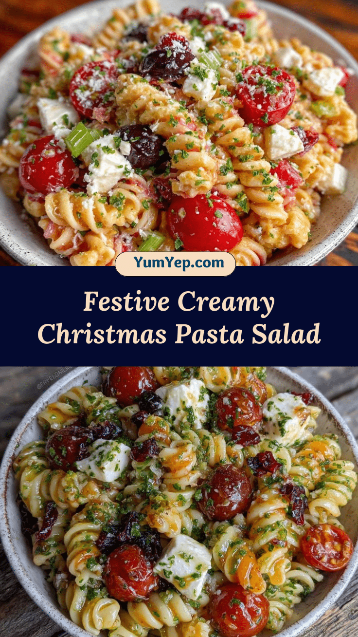 fresh christmas pasta salad recipe