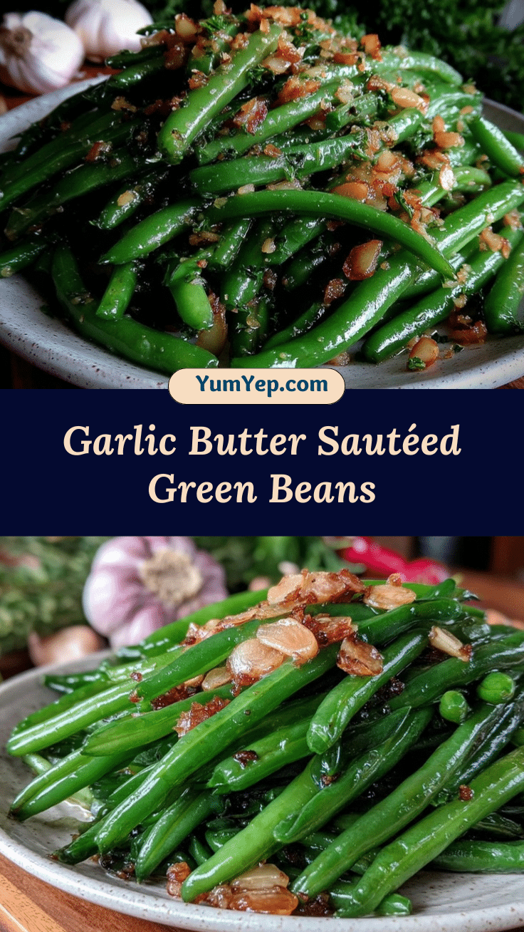 fresh garlic green beans recipe
