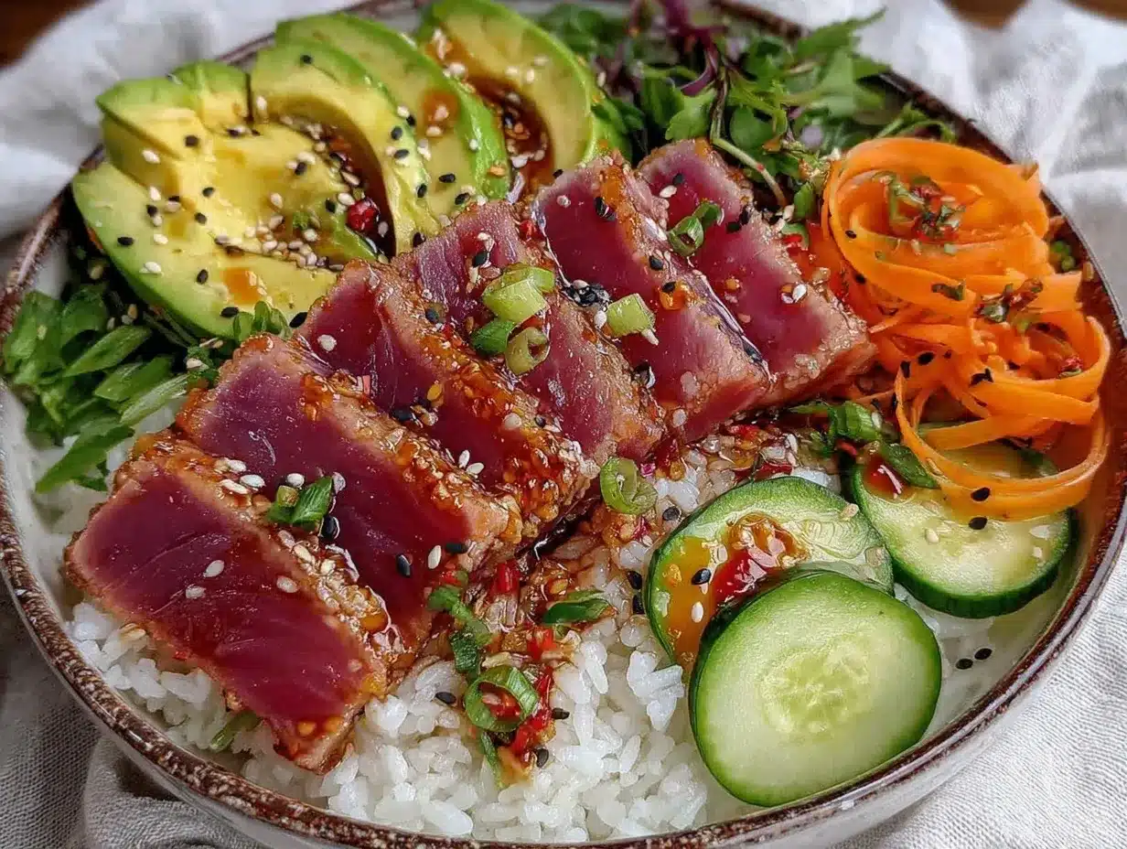 fresh poke bowl recipe preparation steps