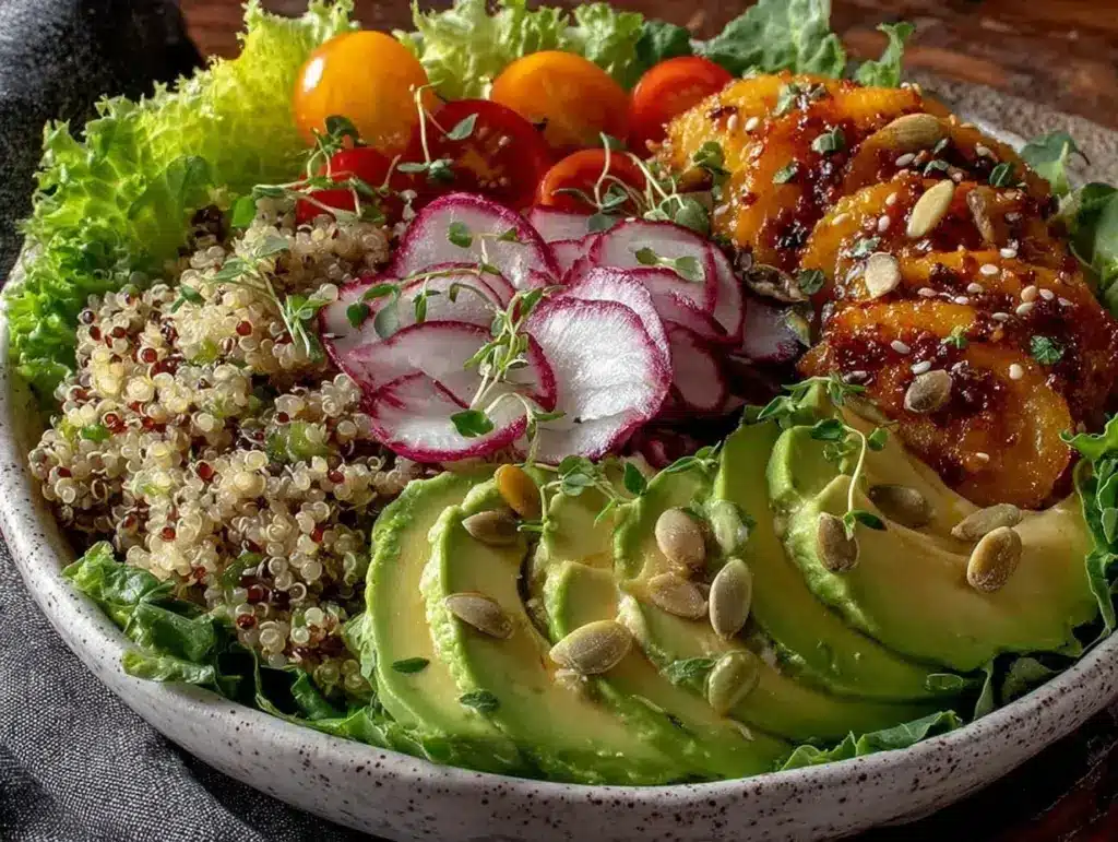 fresh spring bowl recipe - featured image