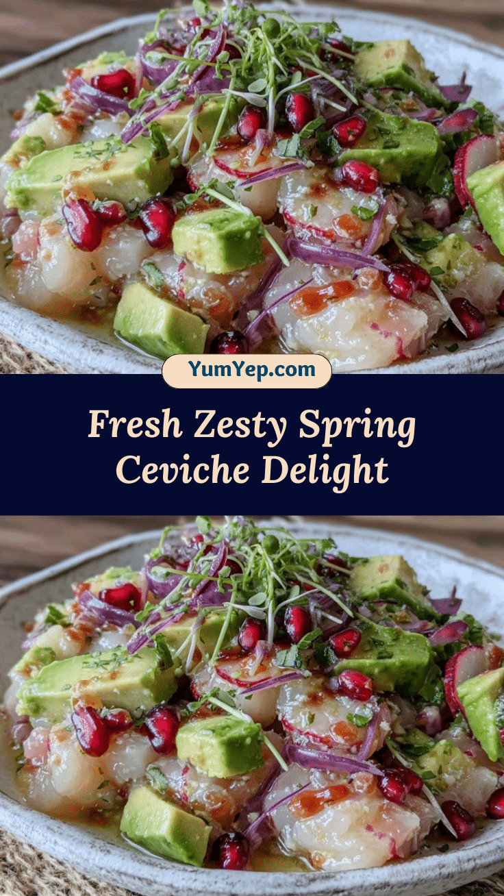 fresh spring ceviche recipe