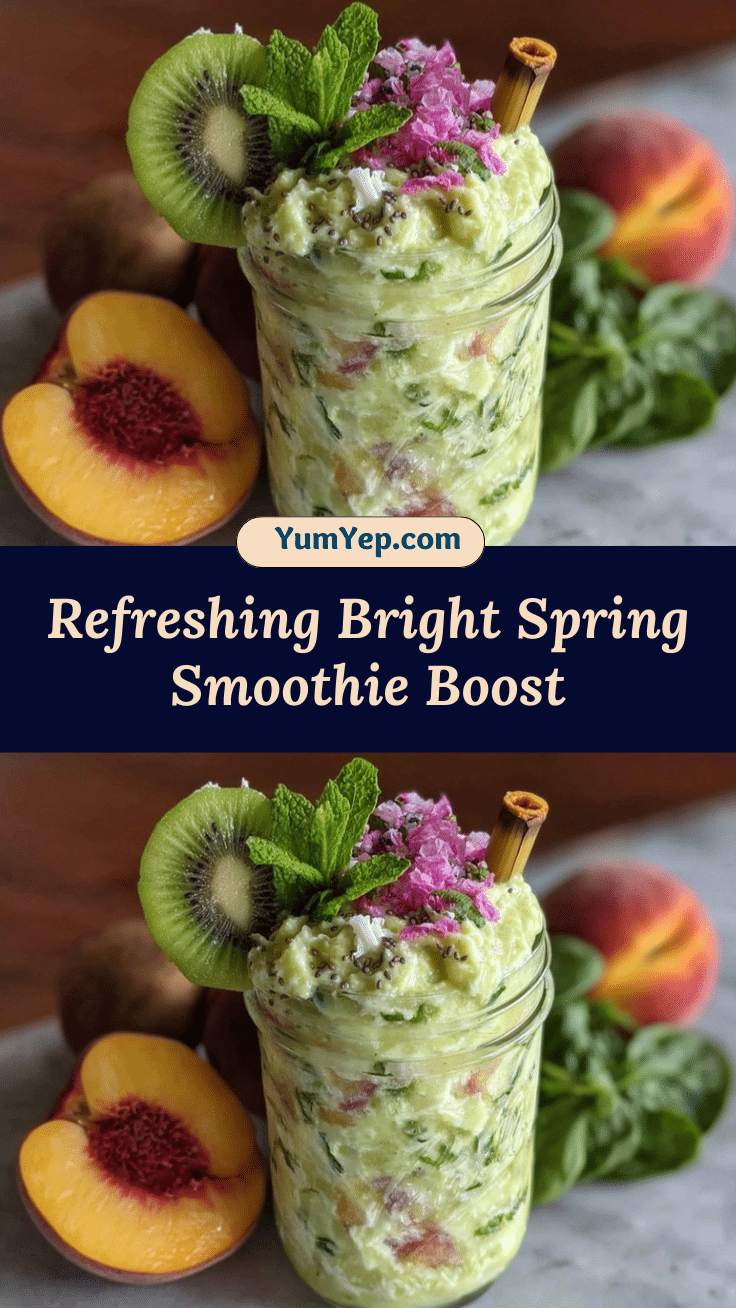 fresh spring smoothie boost recipe