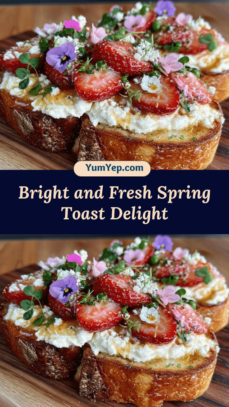fresh spring toast recipe