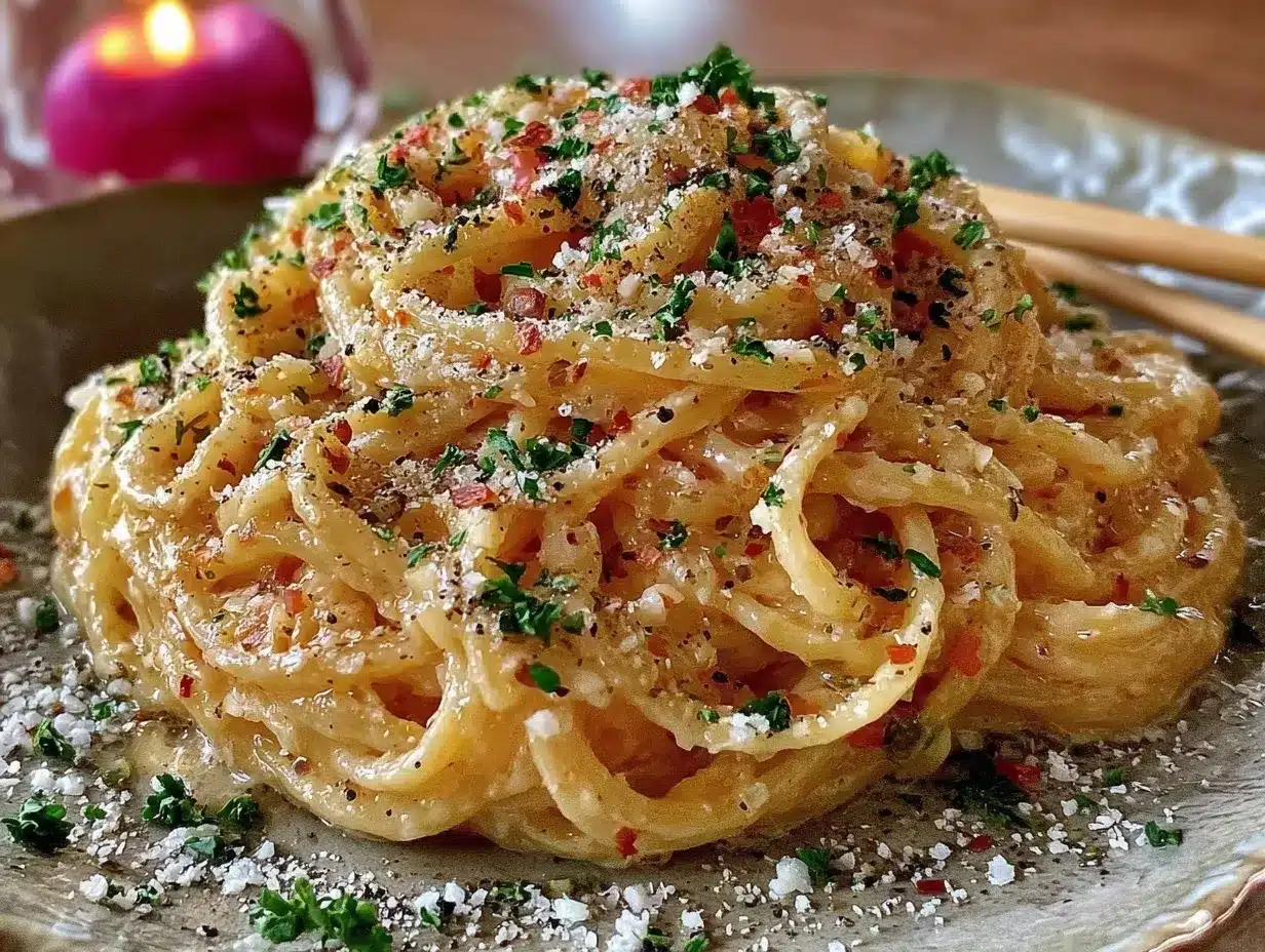 garlic butter noodles preparation steps