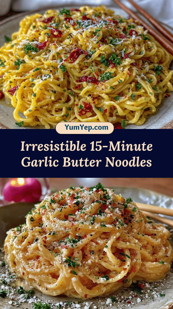 garlic butter noodles recipe