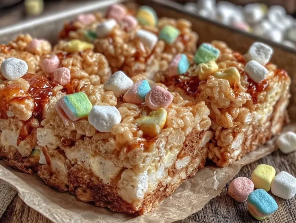 Gooey Lucky Charms Treats - featured image