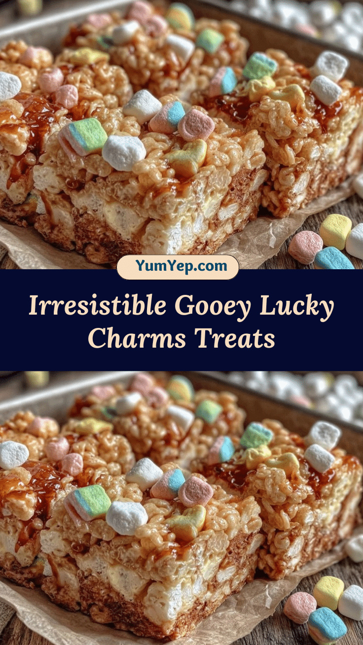 Gooey Lucky Charms Treats recipe