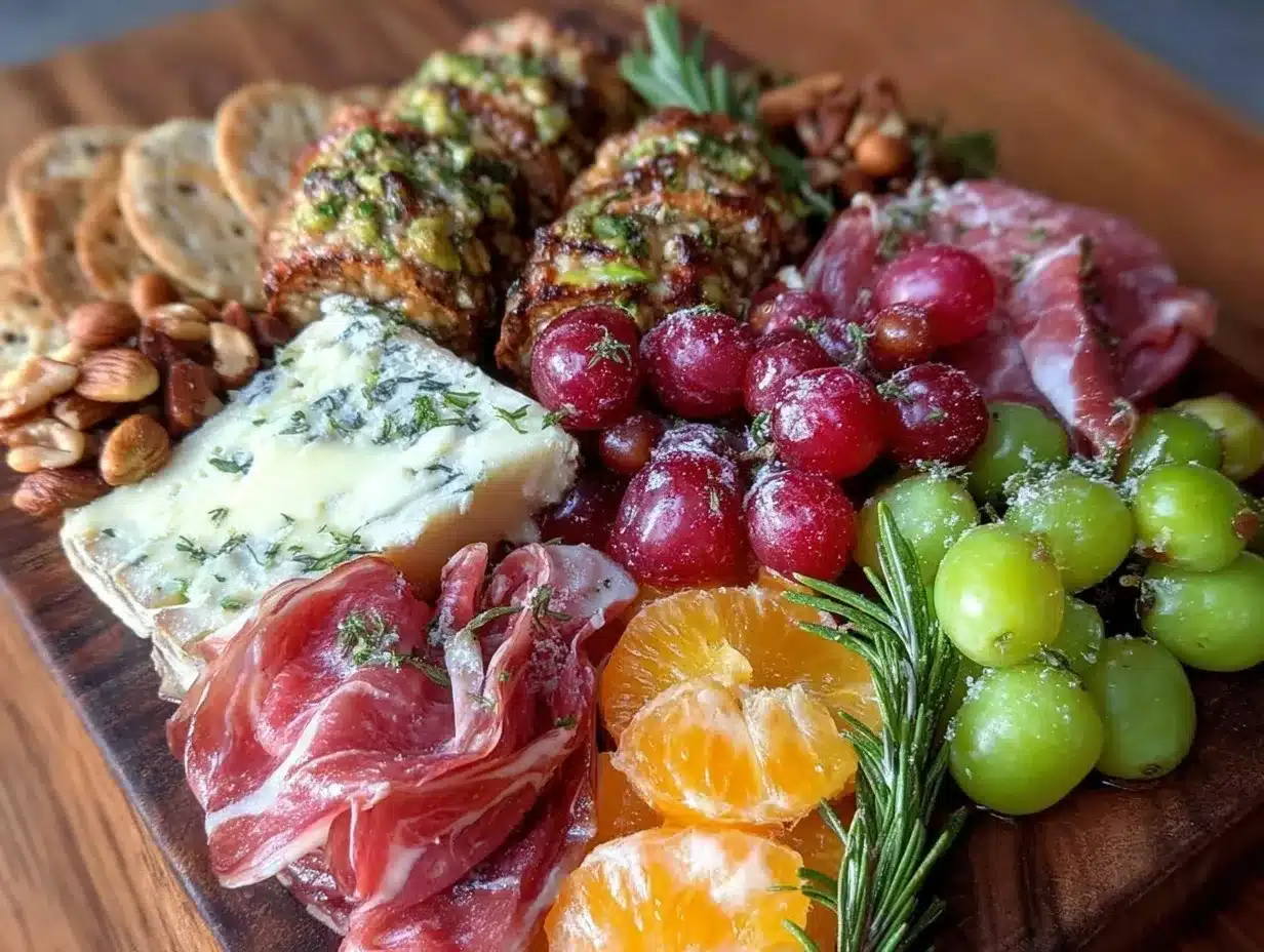 holiday charcuterie board preparation steps