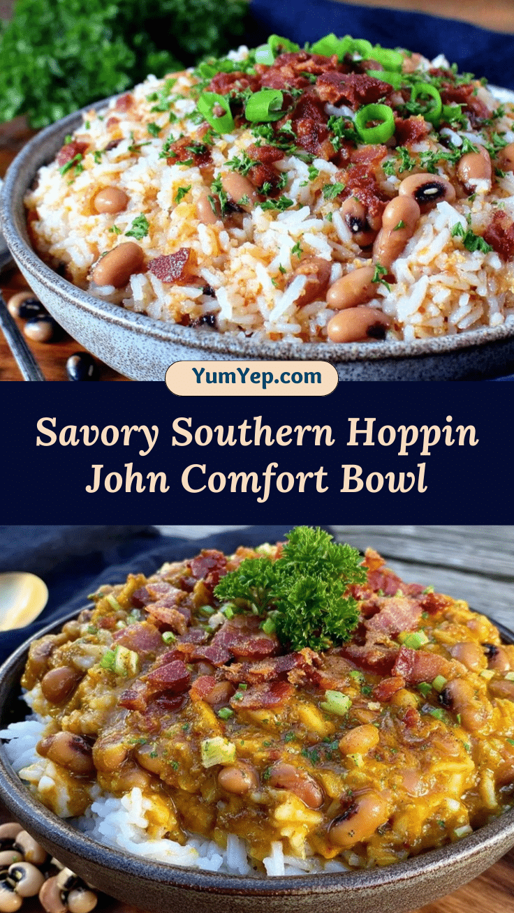 Hoppin John rice and black-eyed peas recipe
