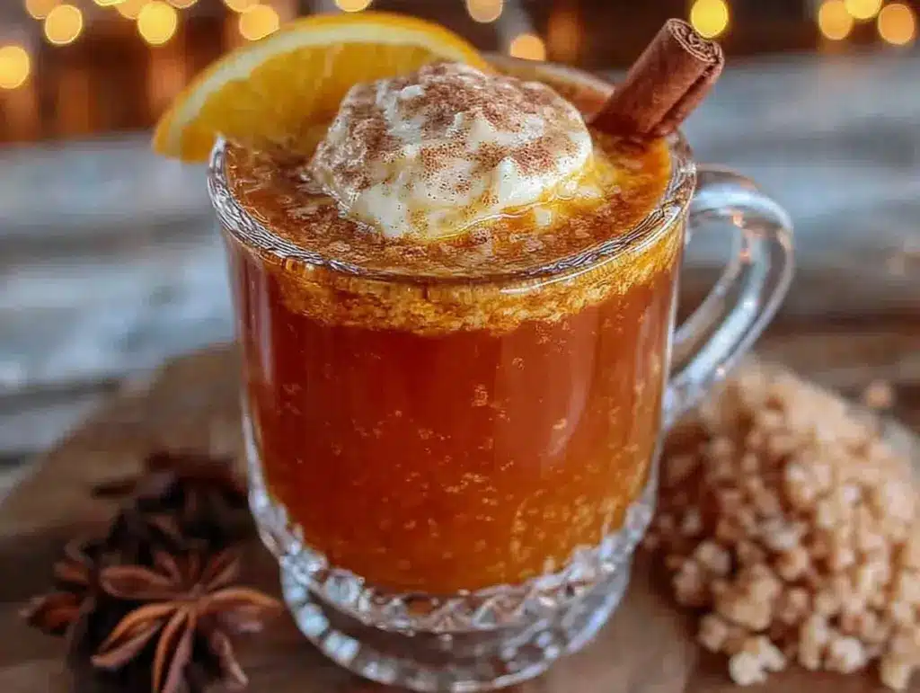 hot buttered rum recipe - featured image