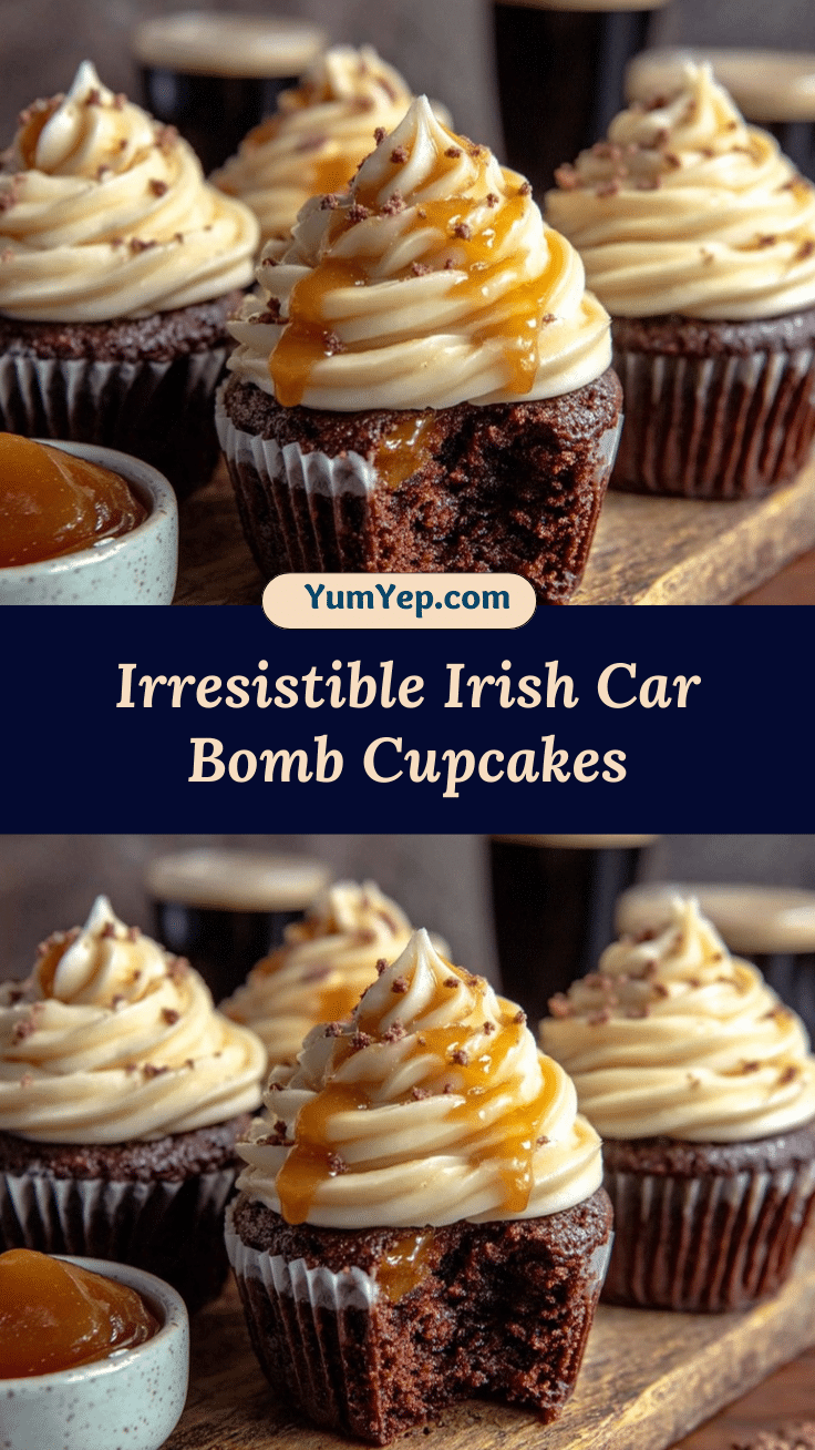 Irish Car Bomb Cupcakes recipe