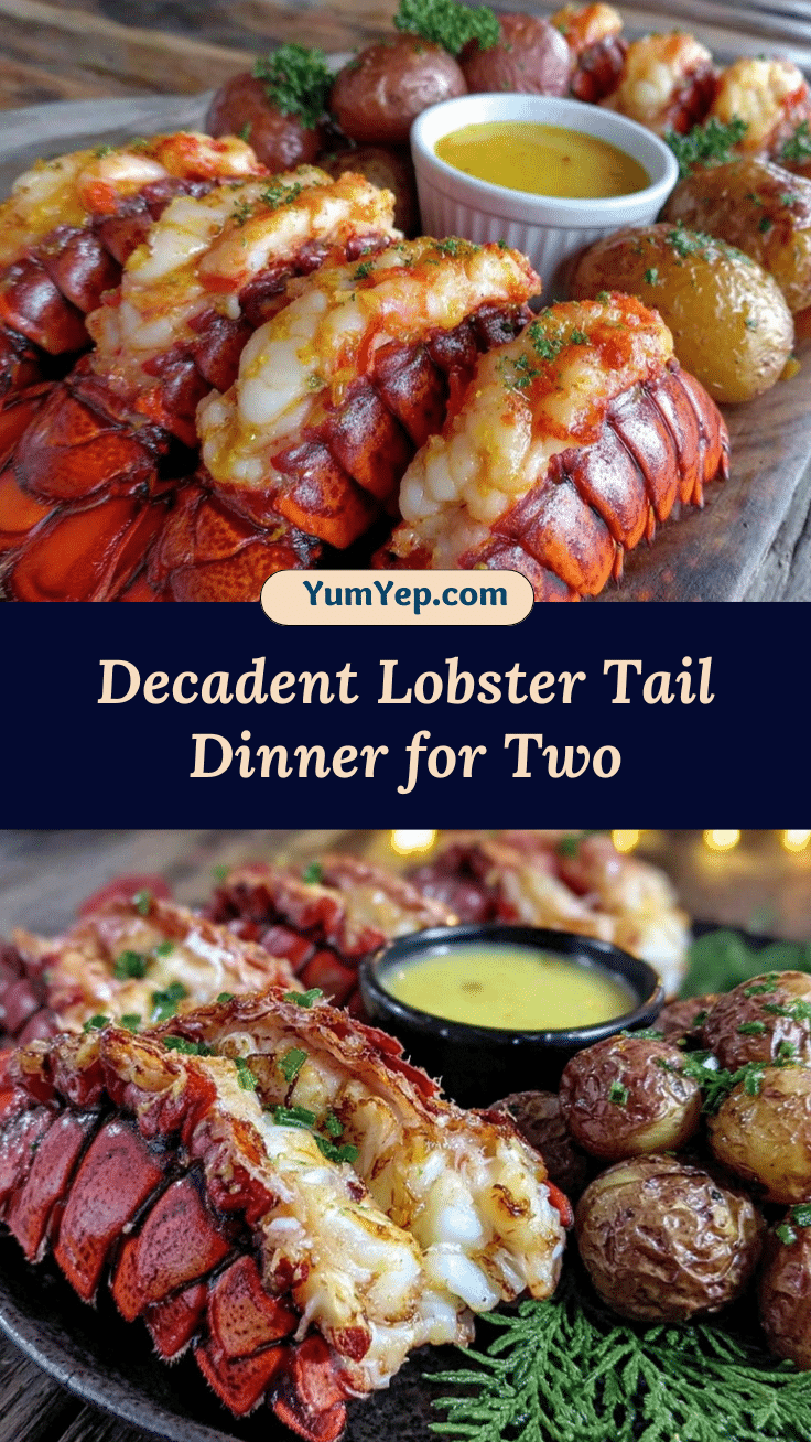 lobster tail dinner with garlic butter recipe