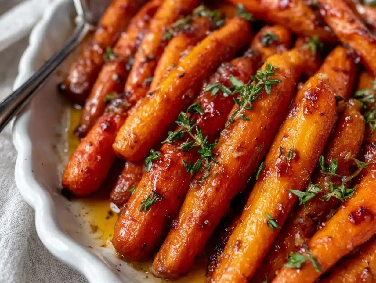 maple glazed carrots preparation steps