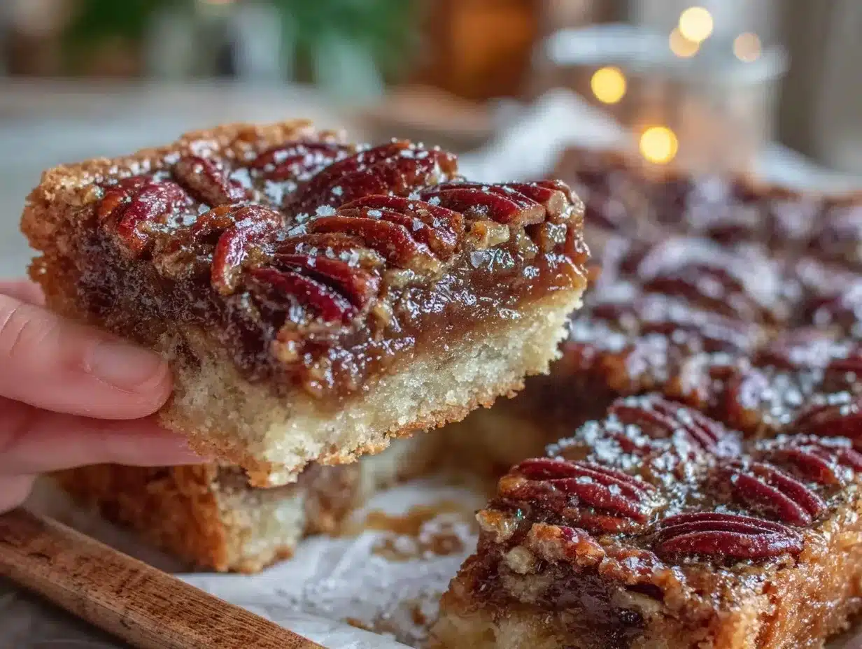 pecan pie bars preparation steps
