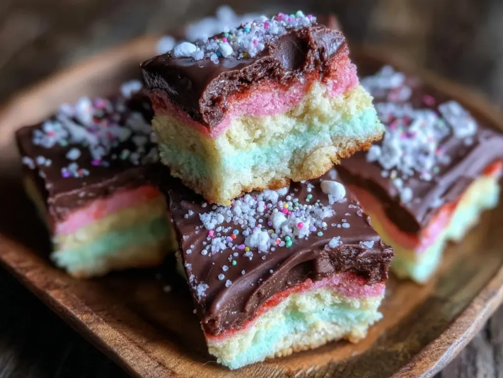perfect rainbow cookies - featured image