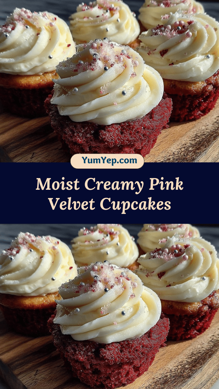 pink velvet cupcakes recipe
