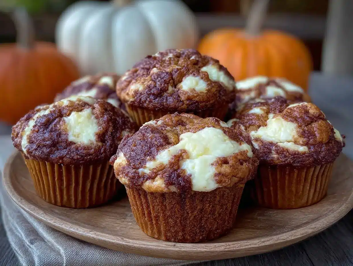 pumpkin cream cheese muffins preparation steps