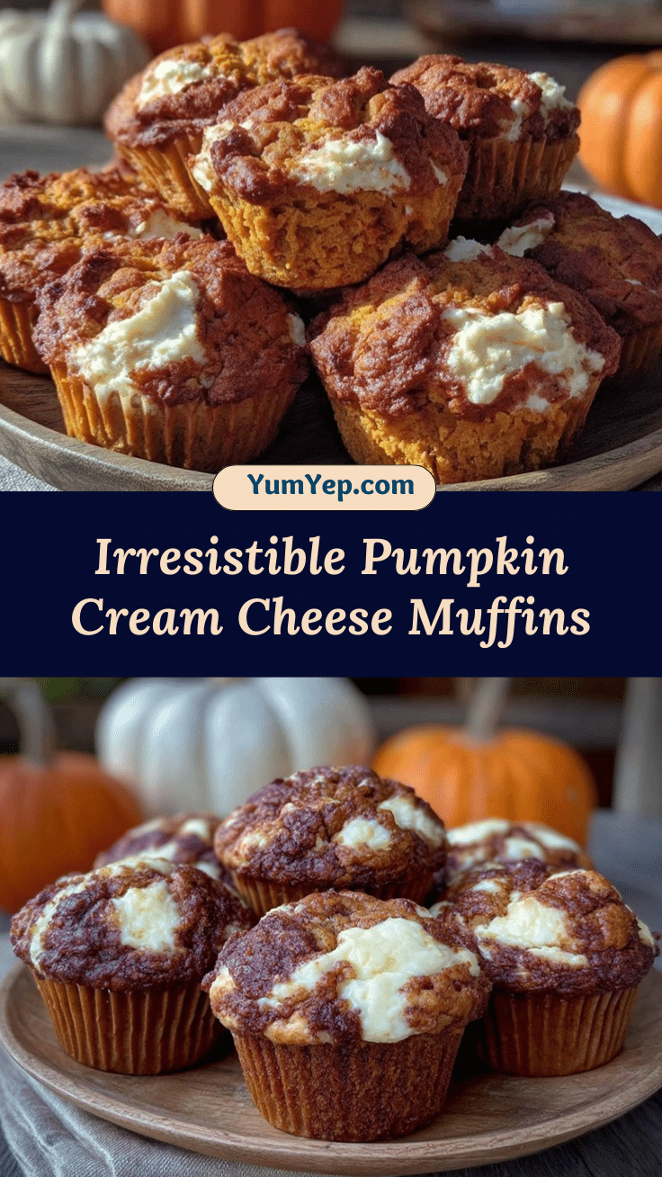 pumpkin cream cheese muffins recipe