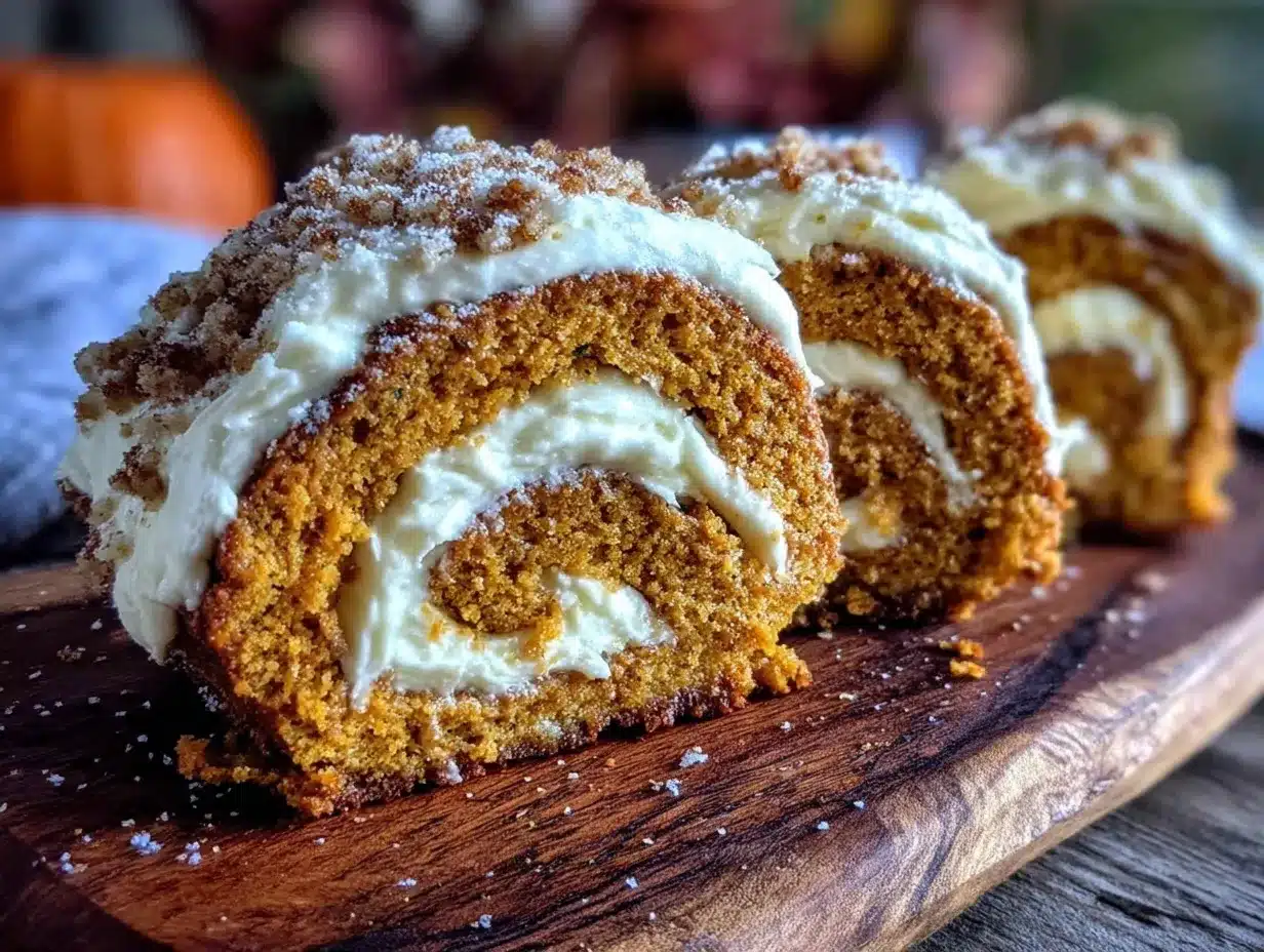 pumpkin roll preparation steps