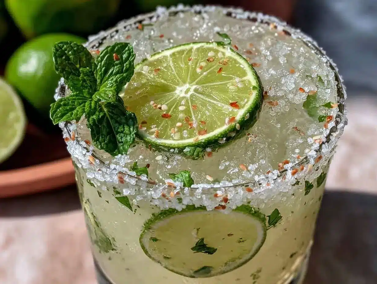 Refreshing Spring Margarita preparation steps
