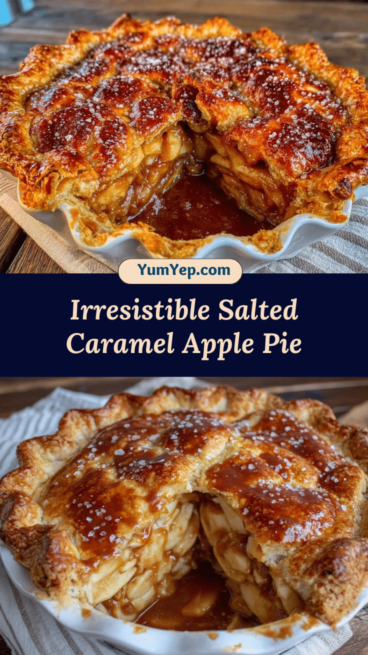 Salted Caramel Apple Pie recipe