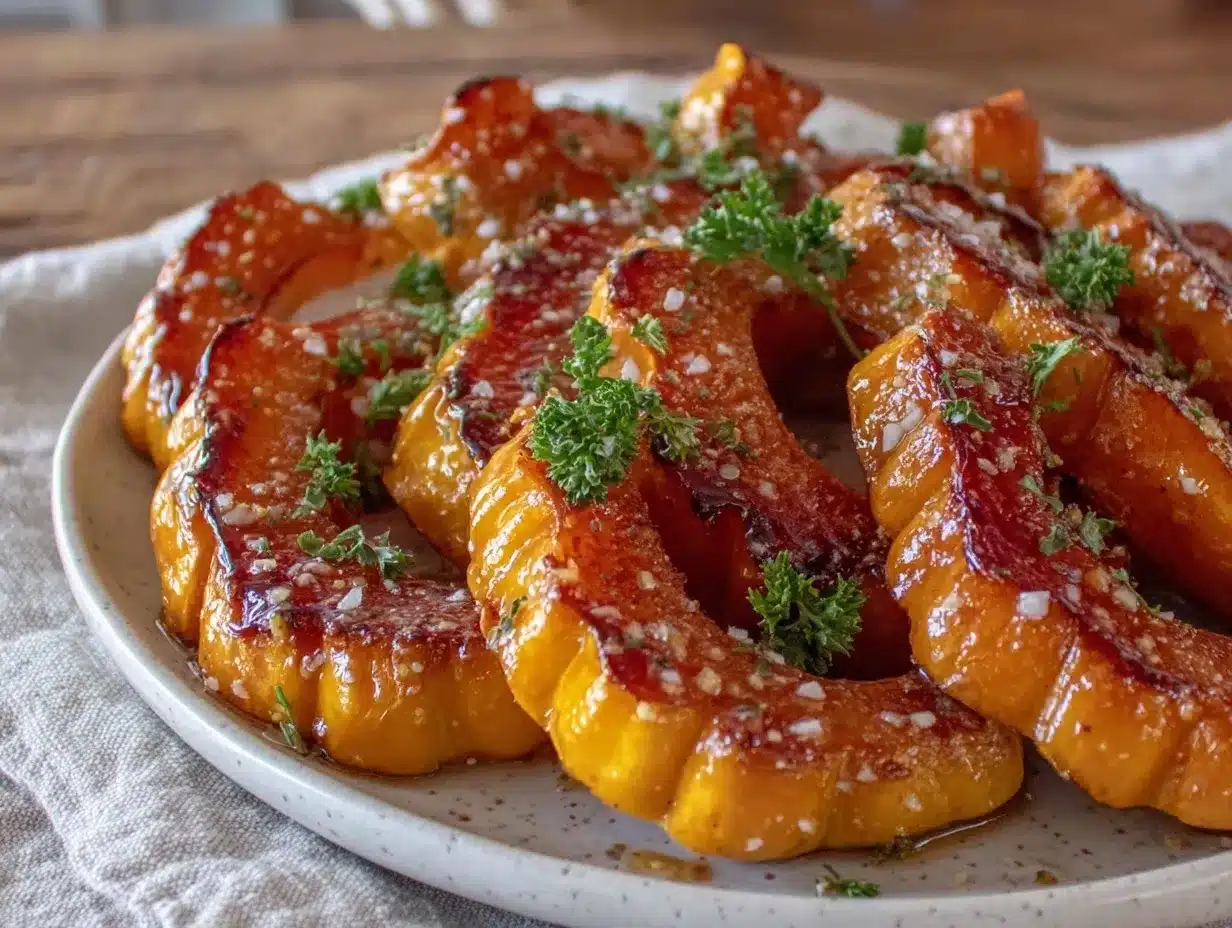 savory roasted acorn squash preparation steps