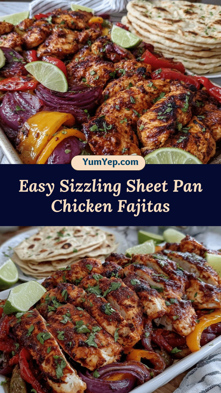 sheet pan chicken fajitas recipe