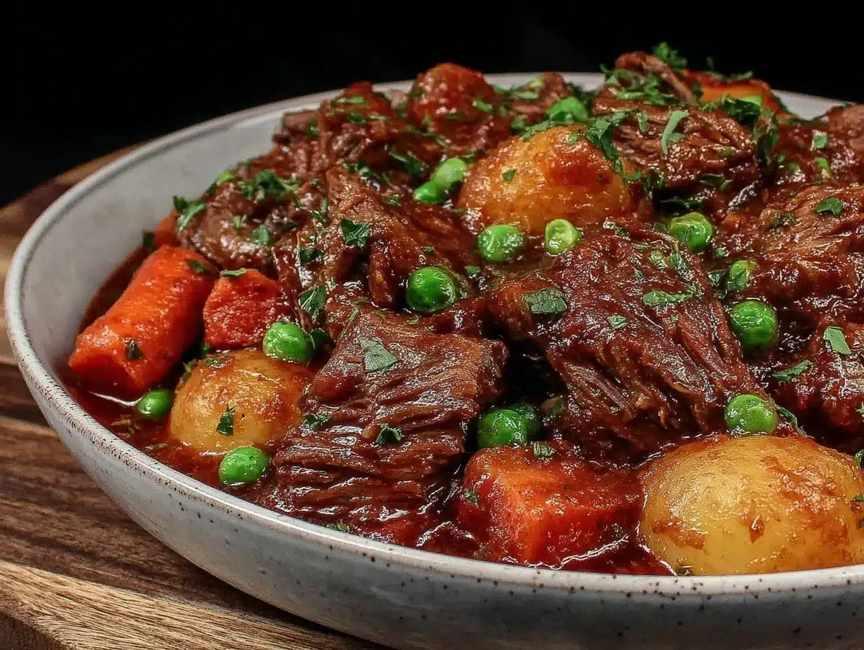 slow cooker beef stew preparation steps