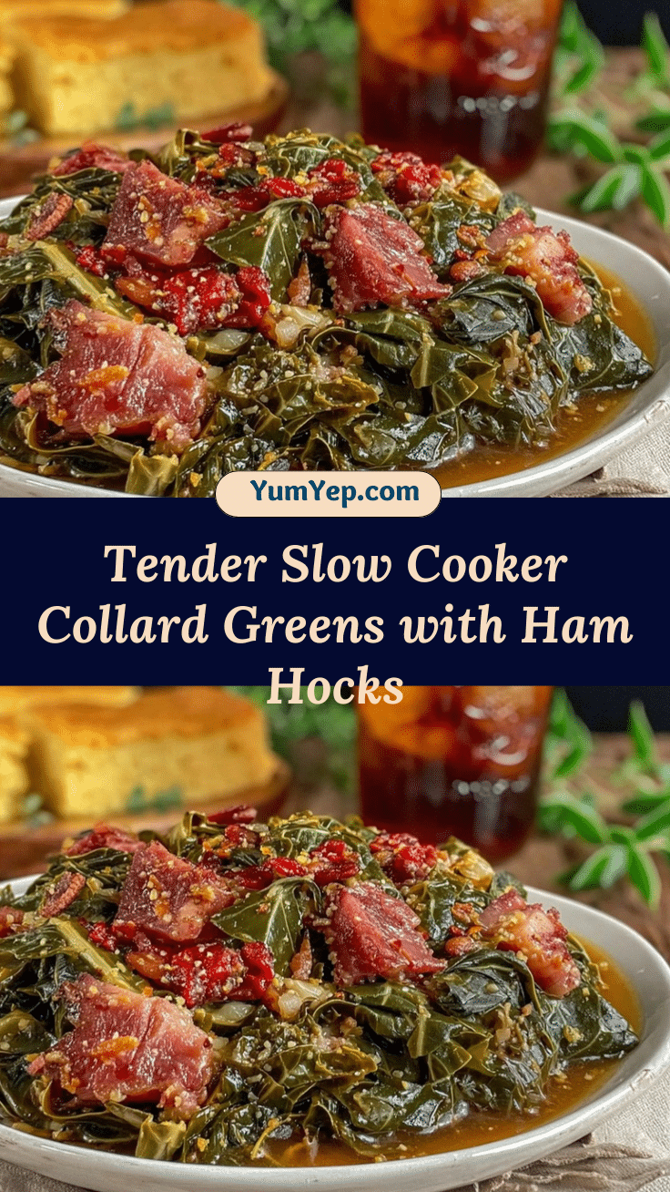 slow cooker collard greens with ham hocks recipe