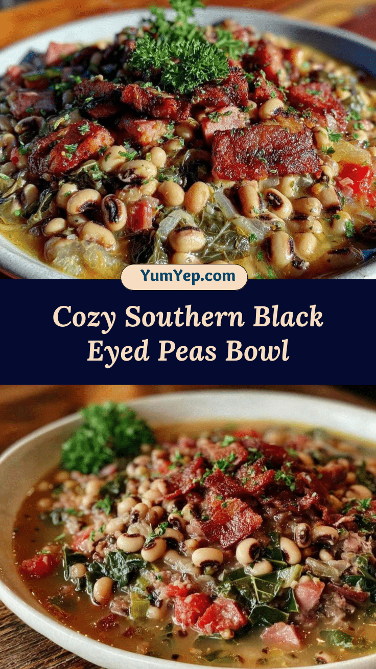 Southern Black Eyed Peas with Ham Hock recipe
