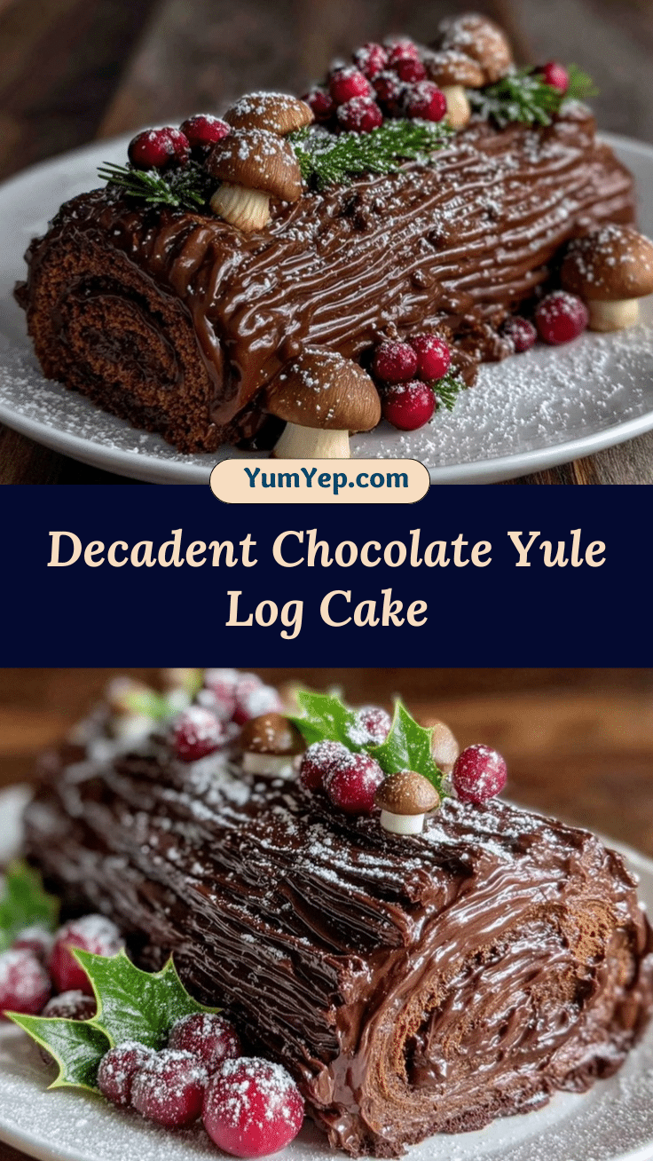 Yule Log Cake recipe